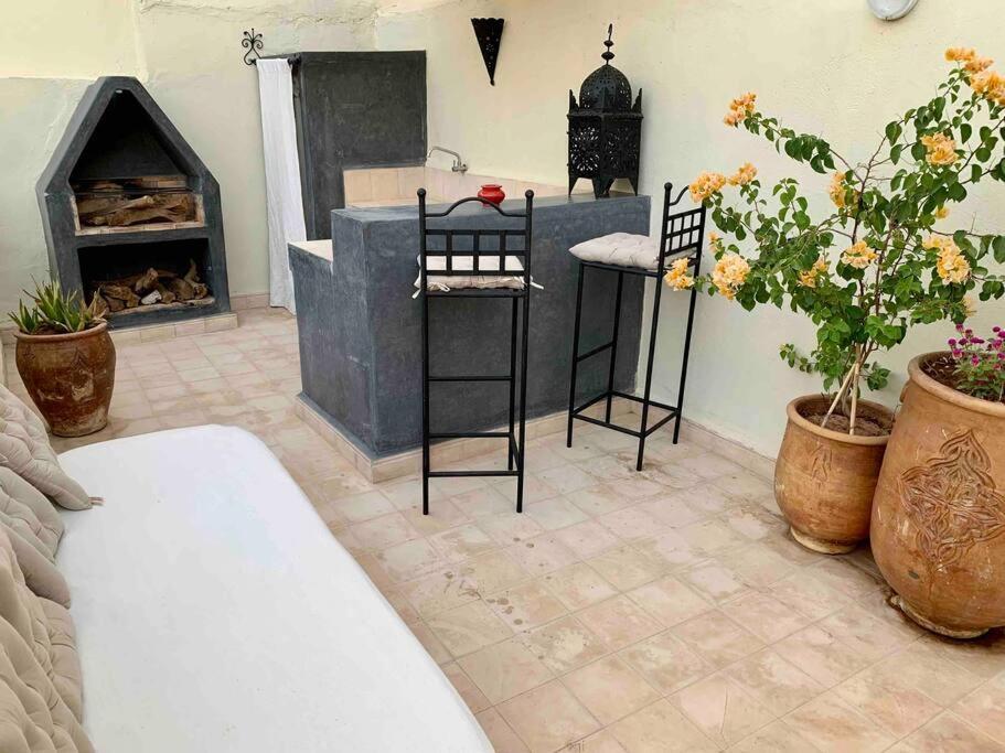 Riad Darna 4 Chambres Avec Piscine Et Petit Dejeuner 마라케시 외부 사진