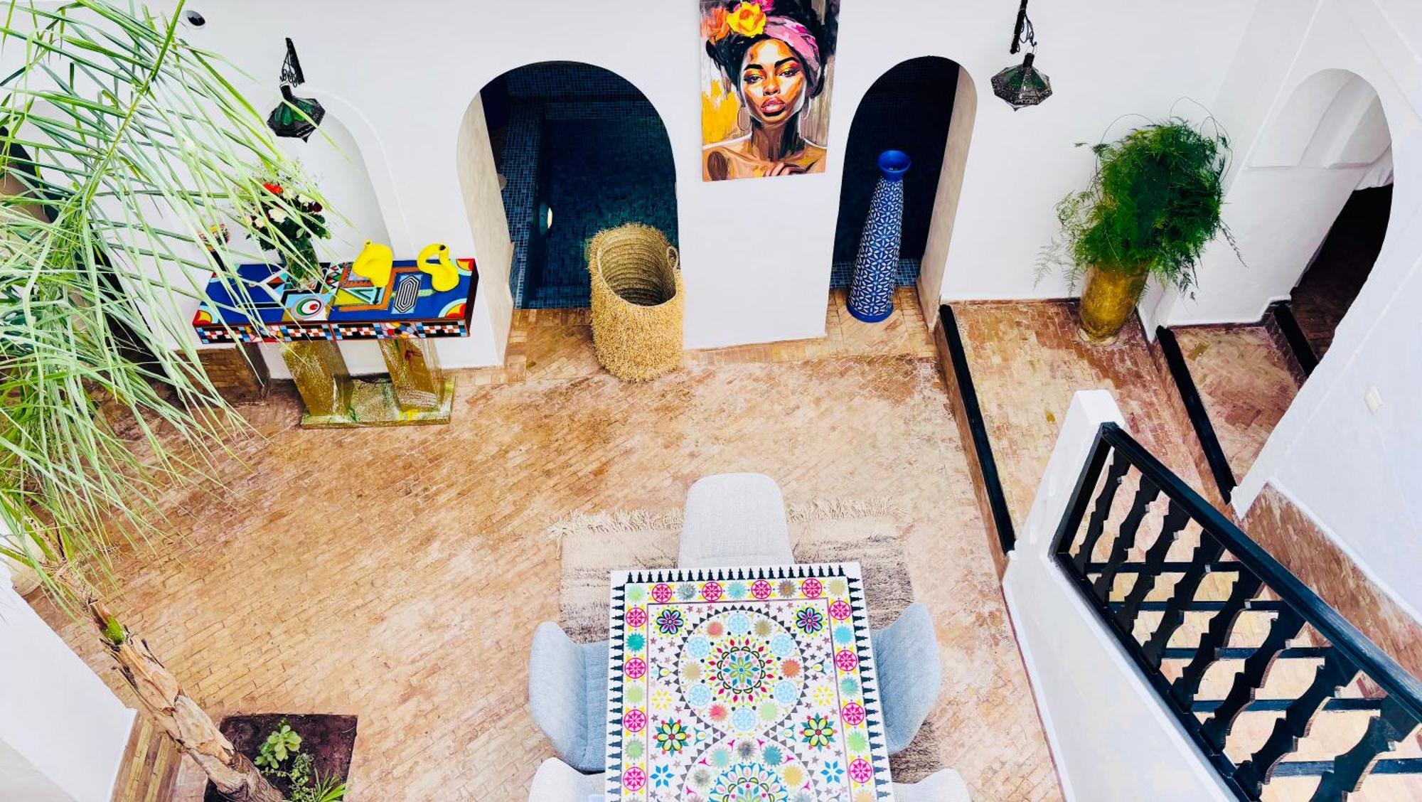 Riad Darna 4 Chambres Avec Piscine Et Petit Dejeuner 마라케시 외부 사진