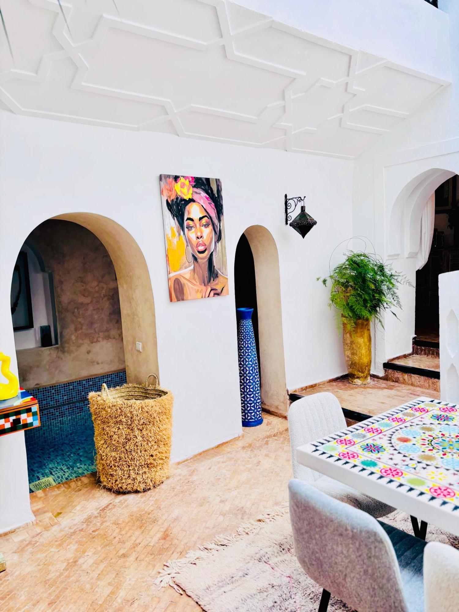Riad Darna 4 Chambres Avec Piscine Et Petit Dejeuner 마라케시 외부 사진