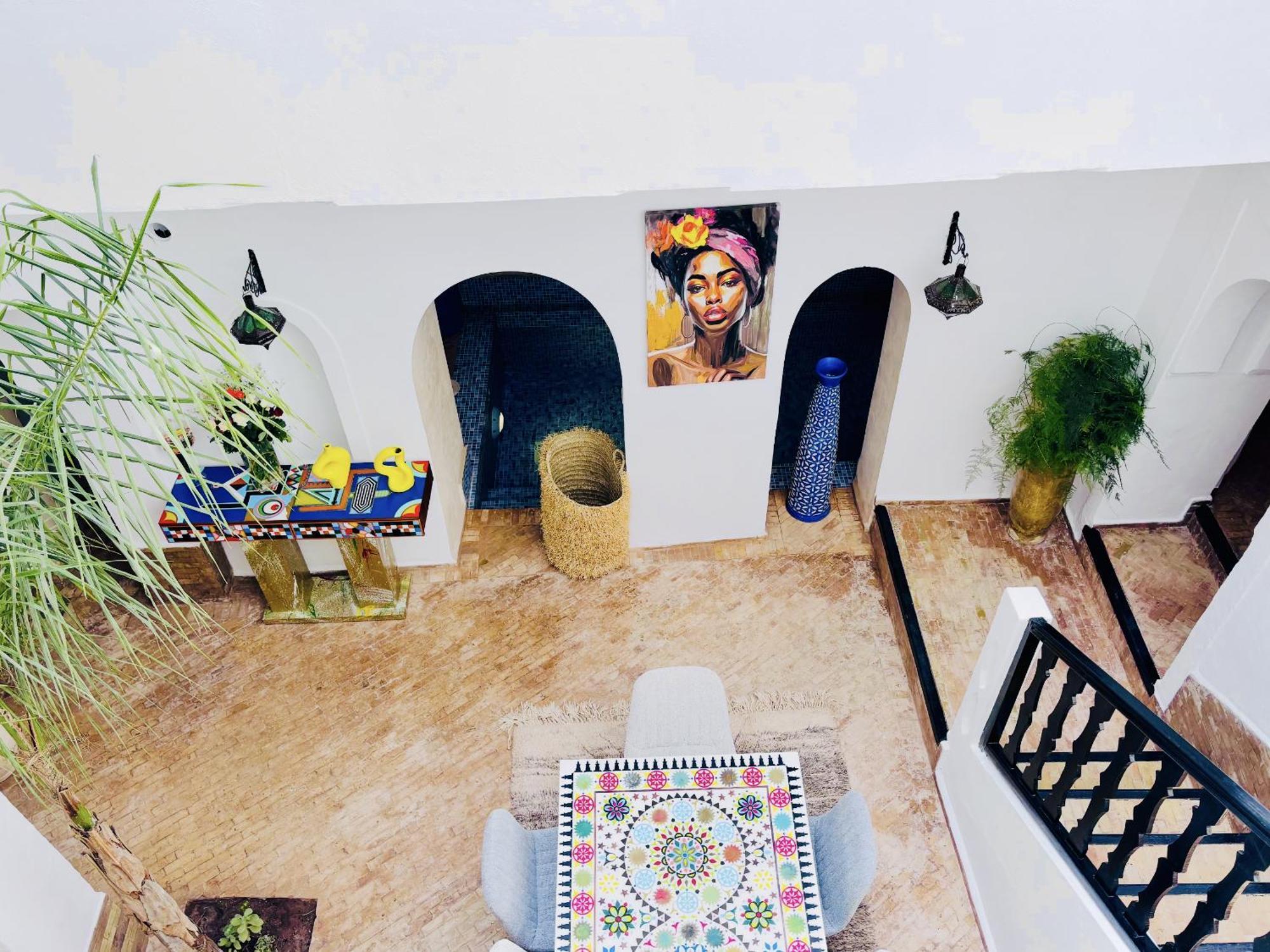 Riad Darna 4 Chambres Avec Piscine Et Petit Dejeuner 마라케시 외부 사진